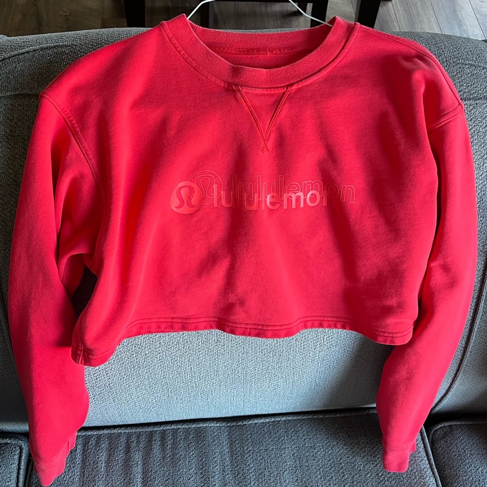 LULULEMON “ALL YOURS CROPPED CREW”